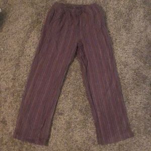 Hippie style Vintage striped pants